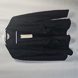Billie and Blossom by Dorothy Perkins Black Shimmer Jacket Sz 10
